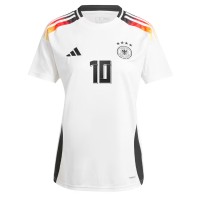 Maglia Calcio Germania Jamal Musiala #10 Prima Divisa Donna Europei 2024 Manica Corta